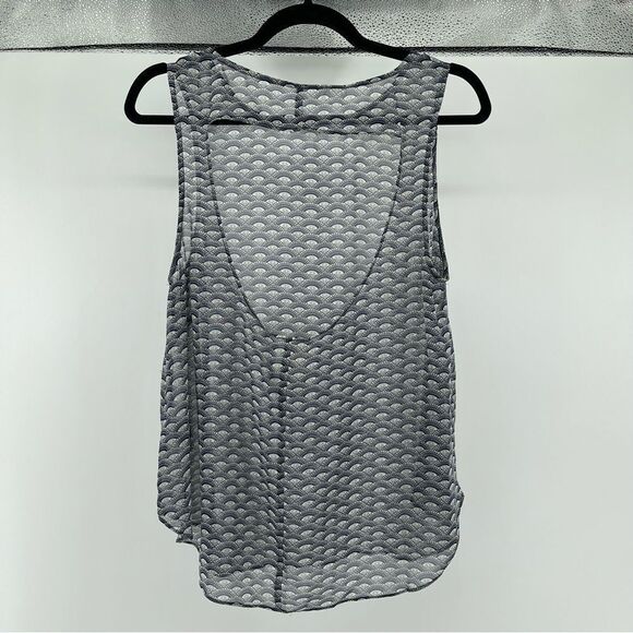 Urban Outfitters Nom De Plume Sleeveless Sheer Pullover Back Cutout Top Large - Picture 10 of 16